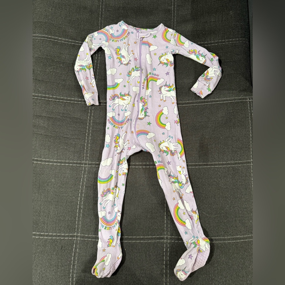 2t Girl Footie Pajamas
